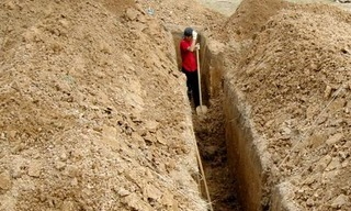Копка траншей для фундамента от 921 руб. | 2Землекопа-Чрк в Черкесске